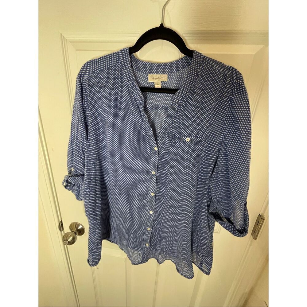 Dressbarn women’s bundle lot 2X sweater and blouse - Picture 4 of 13